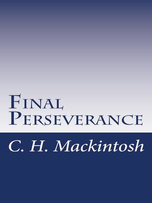 cover image of Final Perseverance